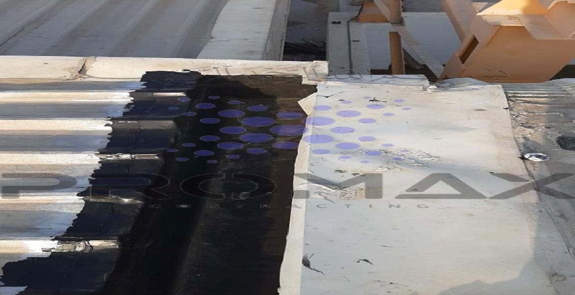 Solace Marine - metal roof waterproofing project by Promax in Dubai, UAE